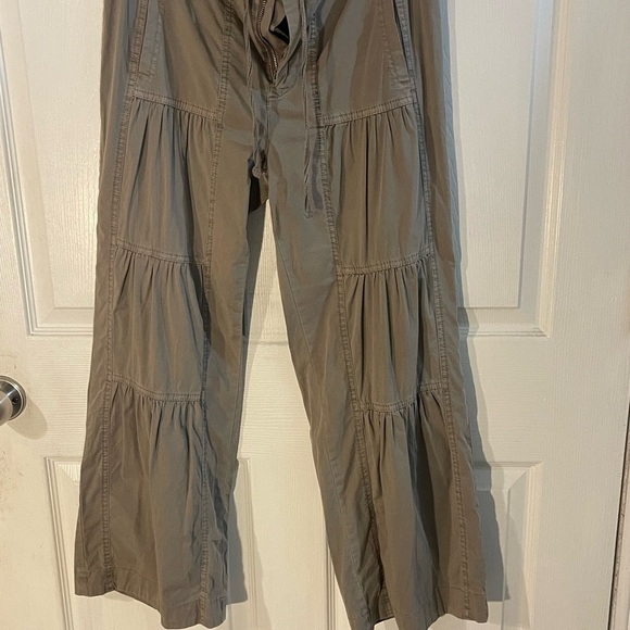 Soft Surroundings Pants - Soft Surroundings Taupe Drawstring Pants